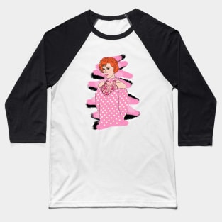 Pretty In Pink Baseball T-Shirt